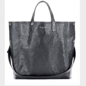 RARE Balenciaga Papier Snap Simple Tote - Grey EUC